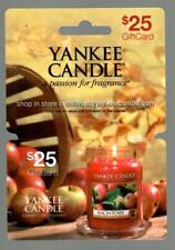 YANKEE CANDLE Passion for Fragrance ( 2007 ) Gift Card ( $0 - NO VALUE )