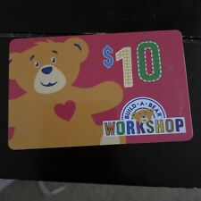 $10.00 Build-A-Bear Workshop Gift Card Voucher BAB Clothes Accessories STUFF