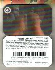 TARGET Baby Feet and Bubbles ( 2005 ) Lenticular Gift Card ( $0 ) V2 - RARE