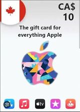 iTunes 10 CAD Gift Card | Canada Account digital