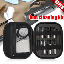 For Gun Handgun Pistol Rifle 43 Pcs Cleaning Kit Set 22.357.38,9mm.45.40