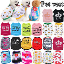 Dog Clothes Puppy Cat Pet Vest Print T Shirt Tank For Small Dog Chihuahua Summe✔ - Toronto - Canada