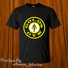 Clothing Golds Gym Logo Usa Size Fitness Unisex