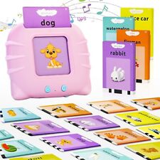 Talking Flash Cards for Toddlers Speech Therapy Toys 224 Sight Words Pink - Bakersfield - US