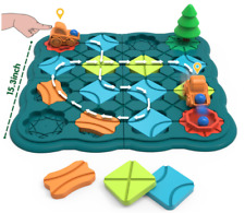 Kids Smart Logical Road Builder Brain Teasers Puzzle Toys STEM Board Games 3-5yr - Chico - US