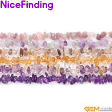 Freeform Nugget Chips Gemstone Loose Beads Lot Jewellery Making Strand 15 6x8mm"