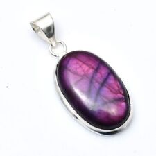 Beautiful Labradorite Gemstone Ethnic Handmade Pendant Jewelry Party Wear NP 121