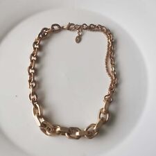 16 Zara Single Strand Chain Necklace Gift Vintage Women Party Holiday Jewelry"