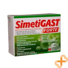 Simetigast 60 Caps Reduce Stomach Bloating Gas Relief Gastrointestinal Disorder - LT