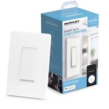 Smart Wi-Fi Light Switch, Single Pole - Requires Neutral Wire - Non-Dimmable ... - Bradenton - US