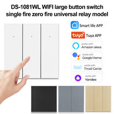 1/2/3Gang Smart Switch Wall Light WiFi Remote For Alexa & Google Control Tuya - CN