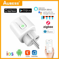 EU ZigBee Smart Plug with Energy Monitor - Tuya/SmartLife App & Voice Control - CN