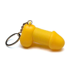 Creative jewelry KeyChain Lovers Sexy Stretchable spring Dick Penis Keyring~U Pe