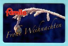 FAMILA ( Germany ) Frohe Weihnachten, Christmas Ornament ( 2012 ) Gift Card