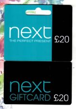 NEXT Classic Logo Blue on Black ( 2013 ) Gift Card ( $0 - NO VALUE )