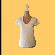 PITTSBURGH STEELERS Women's Shirt Top NFL TEAM APPAREL Size Large Ivory