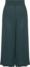 Women's Brand New Katies Sea Green Button Crop Pants Size 14 Clothing