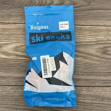 Brand New Unigear Unisex Small Orange Ski Socks NIB Snowboard