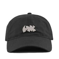 Masta Killa DAD HAT Black w/ SILVER logo BRAND NEW Wu-Tang Methon Man Raekwon