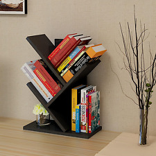 Book Tree Bookshelf, 3-Tier Wood Bookshelf Tree Bookcase for Displaying Books, C - Toronto - Canada