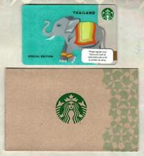 STARBUCKS ( Thailand ) Elephant 2013 ( 6087 ) Gift Card ( $0 )