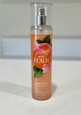 FREE SHIPPING New Bath & Body Works Pretty As A Peach Diamond Shimmer Mist