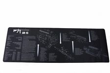 Gun Cleaning Mat for AR15 Breakdown Schematics AR-15 Parts Diagram