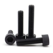 Black Nylon Allen Bolt Plastic Hex Socket Cap Head Screws M3M4M5M6M8M10M12 - CN