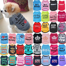 Various Puppy Pet Dog Cat T-Shirt Vest Shirt Small Dog Clothes Costume Summer - Toronto - Canada