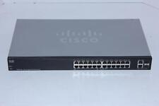 CISCO SG200-26P 26-Port Gigabit PoE Smart Switch TESTED" - San Jose - US"