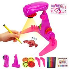 Kids Projection Drawing Toy,Smart Drawing Projector Toys，Trace and Draw Pink. - Nashville - US