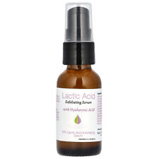 Lactic Acid Exfoliating Serum With Hyaluronic Acid, 1 fl oz (30 ml)