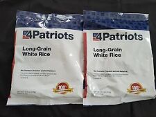 4Patriots Long Grain White Rice 2 Bags BOB Survival Emergency food 4 Patriots