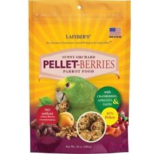 2 BAGS Lafeber Sunny Orchard Pellet-Berries Parrot Food w/ fruit