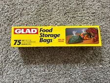 Vintage 75 Glad Gallon Food Storage Bags USA Ephemera Display TV Movie Prop 70s