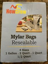 Please Read 120pcs Mylar Bags for Food Storage With Oxygen Absorbers Resealable