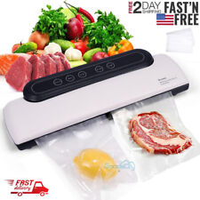 Commercial Vacuum Sealer Machine Seal Meal Food System Saver With Free Bag USA