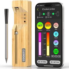 Smart Wireless Meat Thermometer - Bluetooth 5.3 Digital Kitchen Thermometer S... - Houston - US