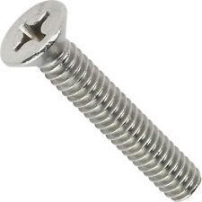 12-24 Flat Head Machine Screws Phillips Stainless Steel All Lengths in Listing - West Hempstead - US