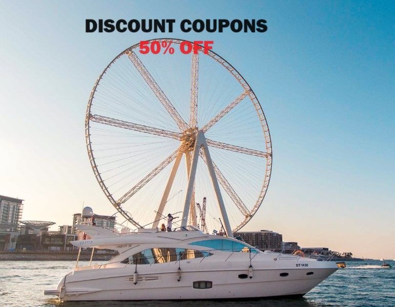 Dubai Boat Tour Coupons and Vouchers - Upto 50% OFF