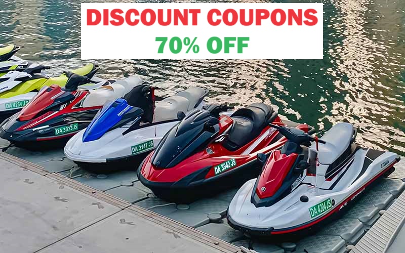 Dubai Water Sports Coupons and Vouchers - Upto 70% OFF