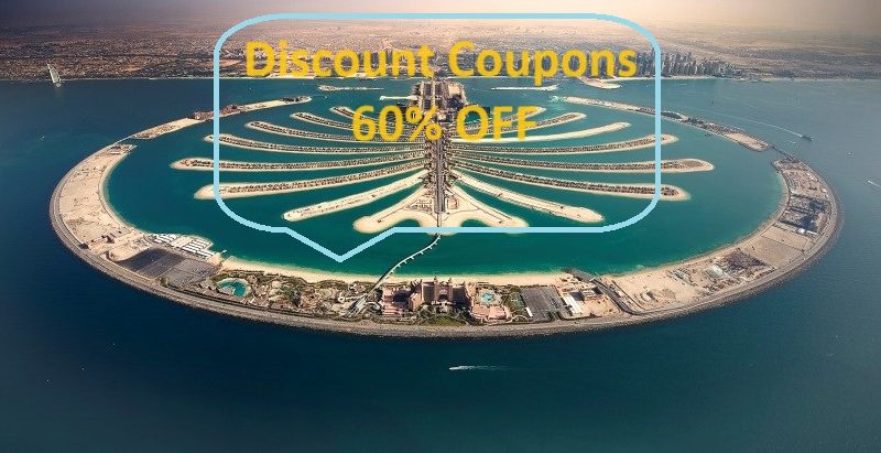 Palm Jumeirah Discount Coupons - Upto 60% OFF