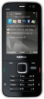 Nokia N78 Reviews, Comments, Price, Phone Specification